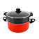 Maxim Indonesia Maxim Valentino Panci Teflon Anti Lengket 24 Cm Dutch Oven + Tutup Kaca + Steamer 1