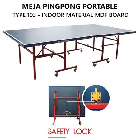 HiQua Sports Indonesia Hi-Qua Meja PingPong Type 103 