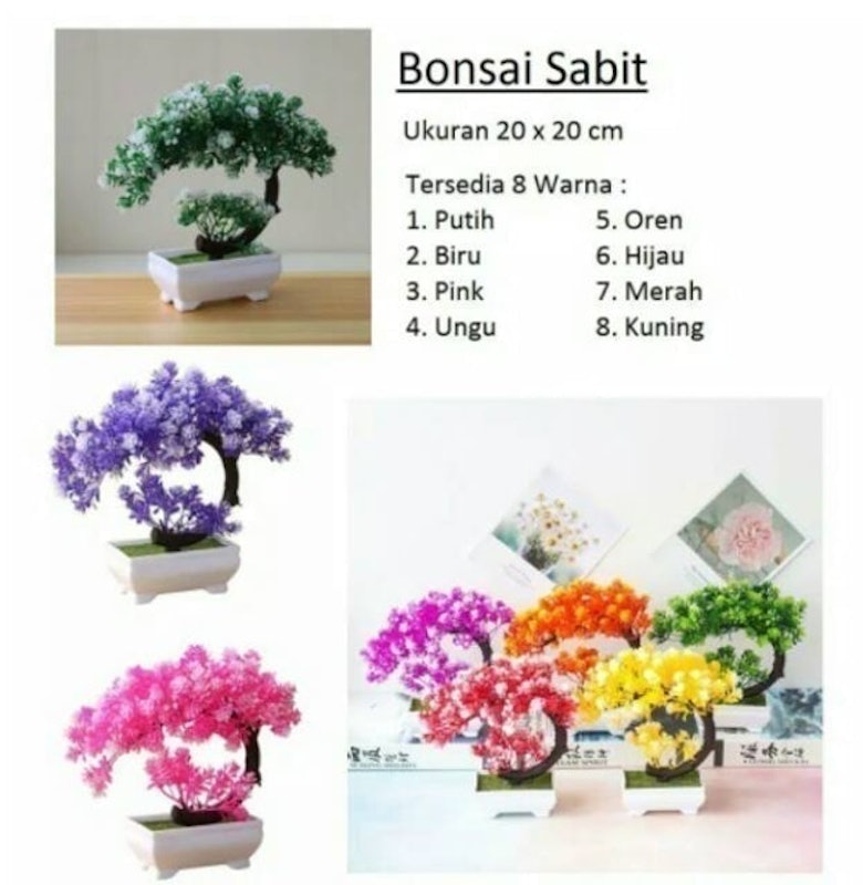 Pohon Bonsai Artifisial 4