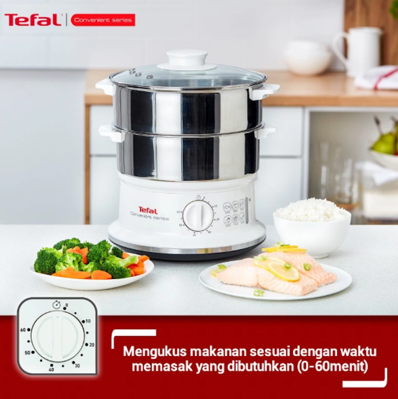 Tefal Food Steamer Stainless 6L 5