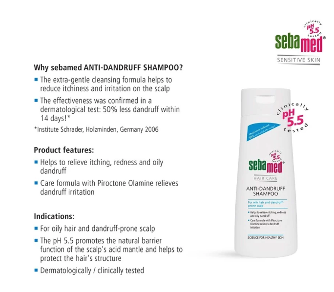 Sebapharma GmbH & Co. KG Pharmazeutische Chemische Industrie Sebamed® Anti-Dandruff Shampoo