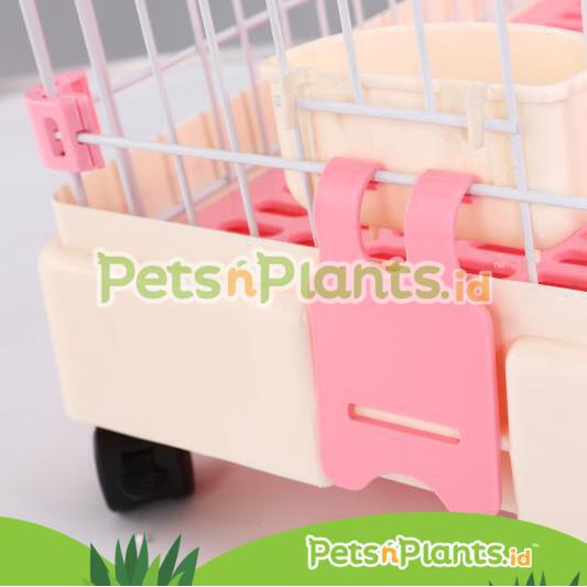 Pets N Plants ID Kandang Hewan Besi Premium PP Import