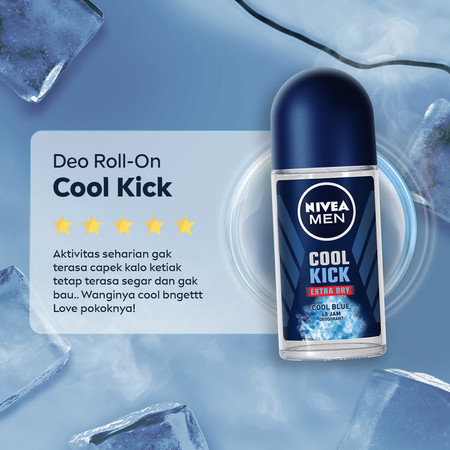 Nivea Men Cool Kick Cool Blue Deodorant Roll-On