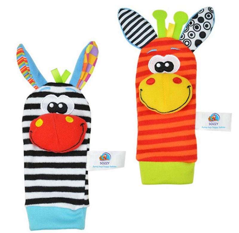Wrist Rattle and Baby Socks 1