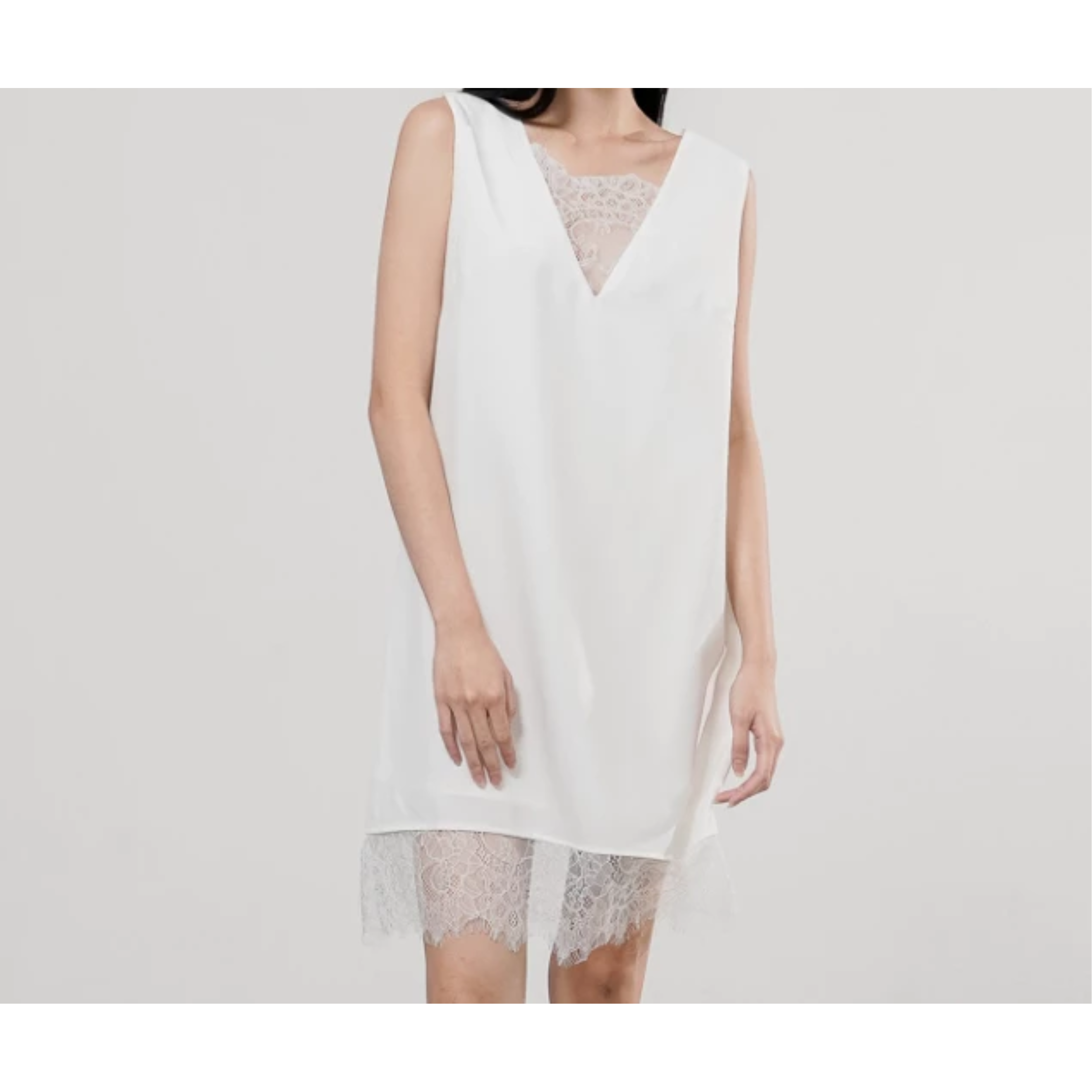  This Is April Sydney White Mini Dress 