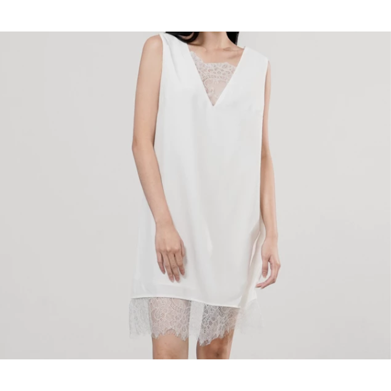 This Is April Sydney White Mini Dress 3