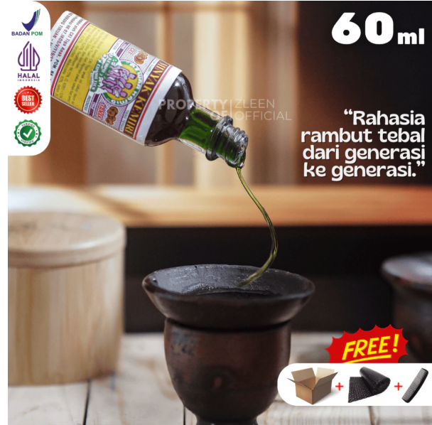 Cosmetics Kempo Industri Cap 3 Anak Minyak Kemiri 