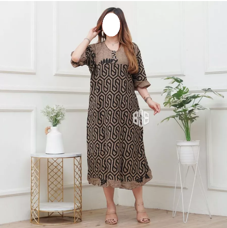 DISYA.ID Daster Jumbo Sogan Bahan Rayon 4