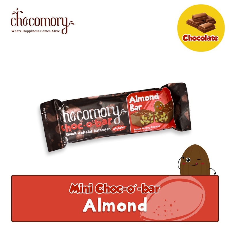 Chocomory Mini Choco Bar Almond 2