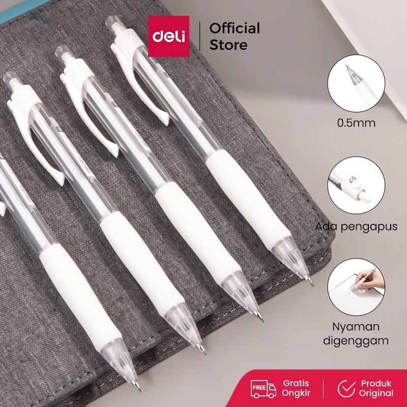 Deli Pensil Mekanik 0.5 mm SH11X