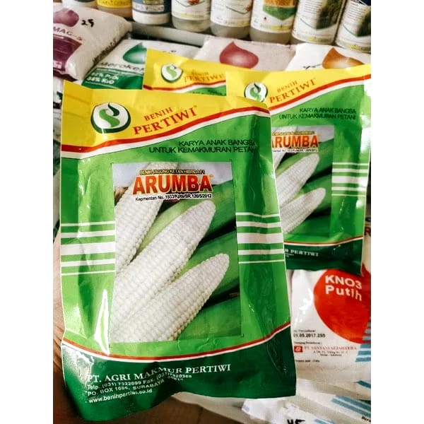 Agri Makmur Pertiwi Benih Pertiwi Jagung Ketan Putih Arumba