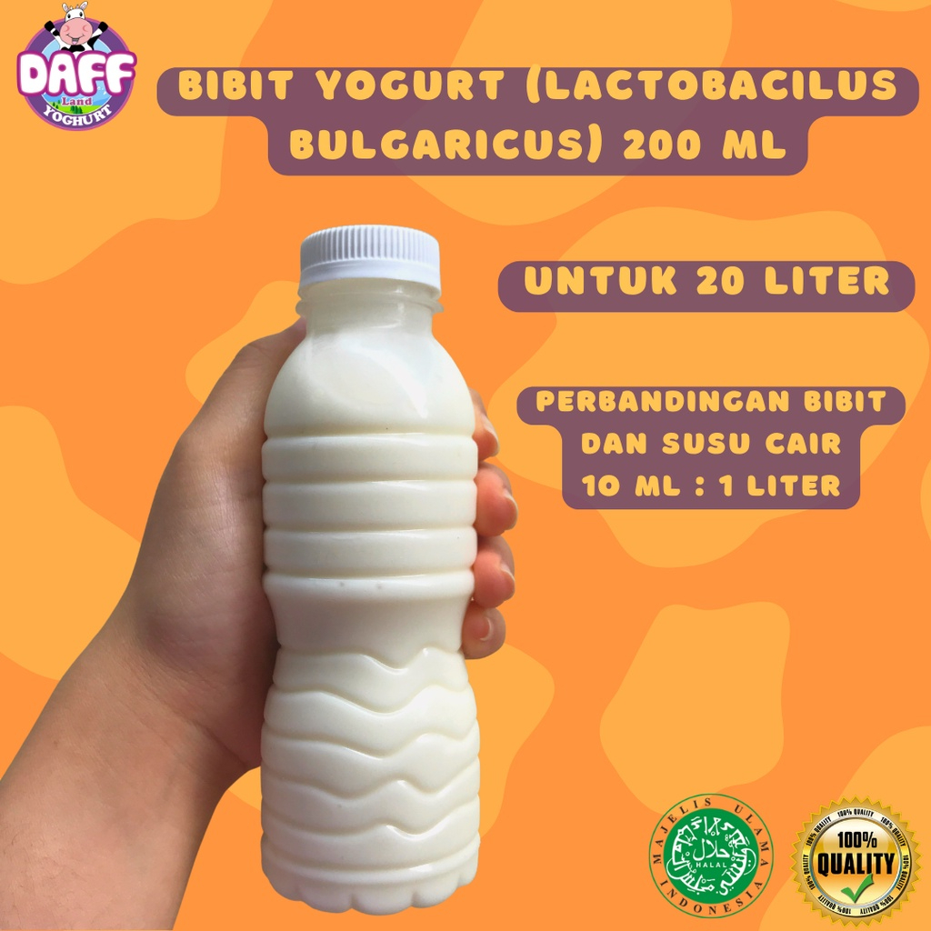 Daff Yoghurt Bibit Yogurt Cair 