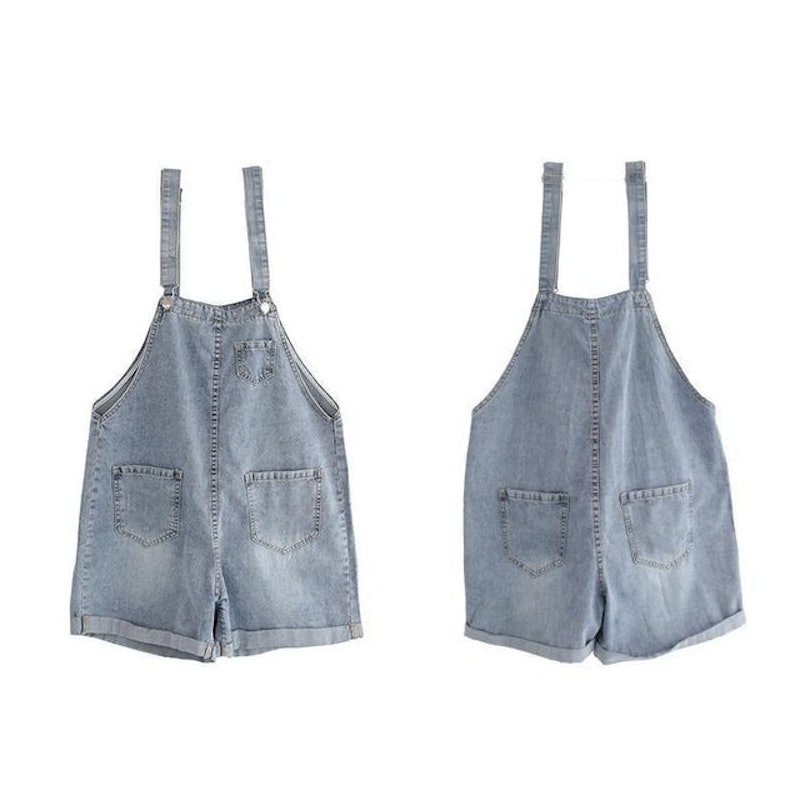 Jean Overall Pendek Jumpsuit Koboi 2
