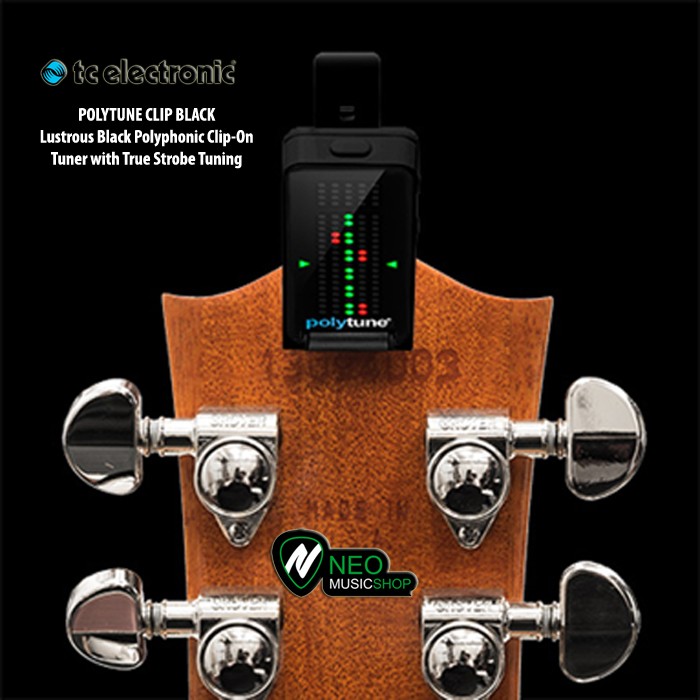 TC Electronic Polytune Clip Black Tuner 5