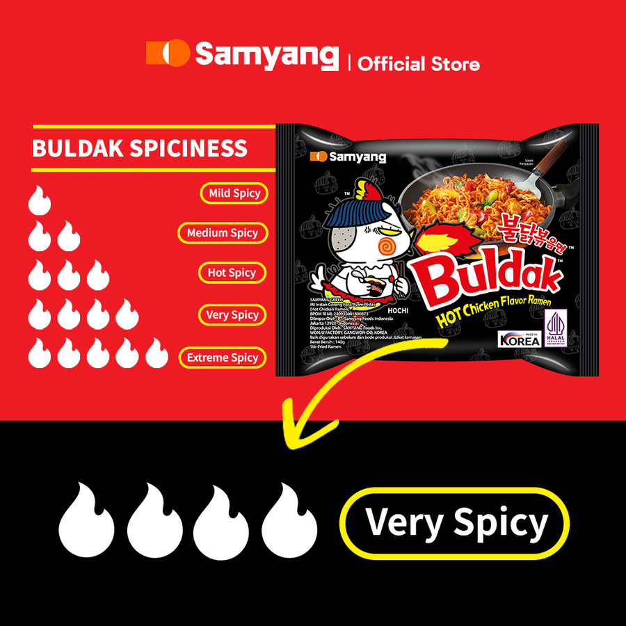 Samyang Foods Samyang Buldak Hot Chicken Flavor Ramen