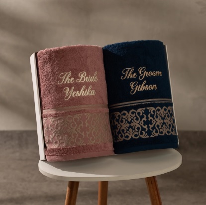 Howel and Co  Audrey (Couple Towel)