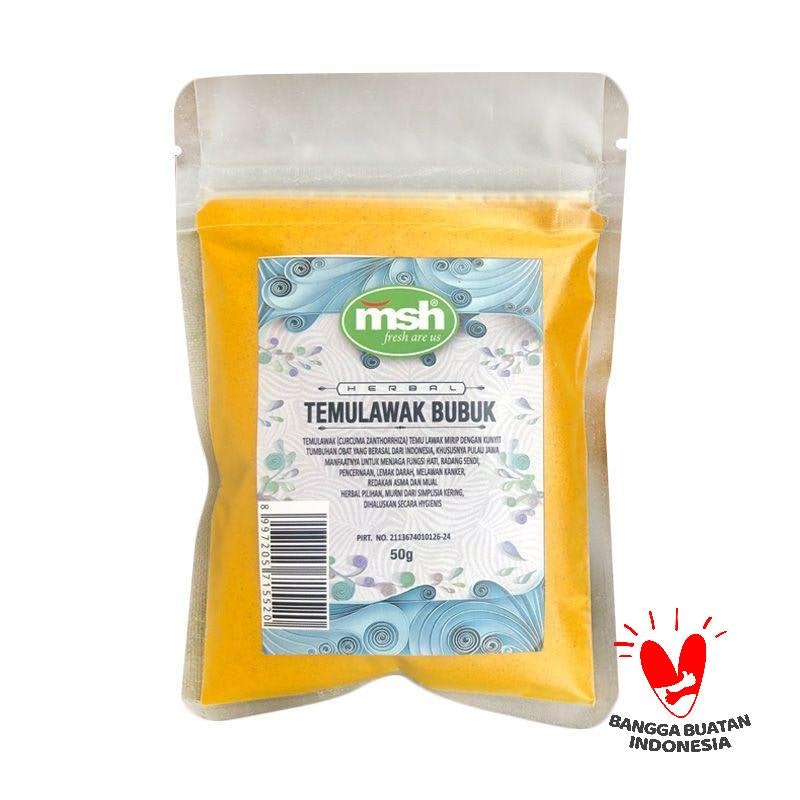 MSH Temulawak Bubuk - Simplisia 2