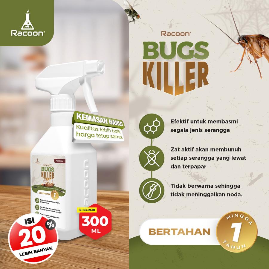 Solusi Simpel Indonesia Racoon Bugs Killer 