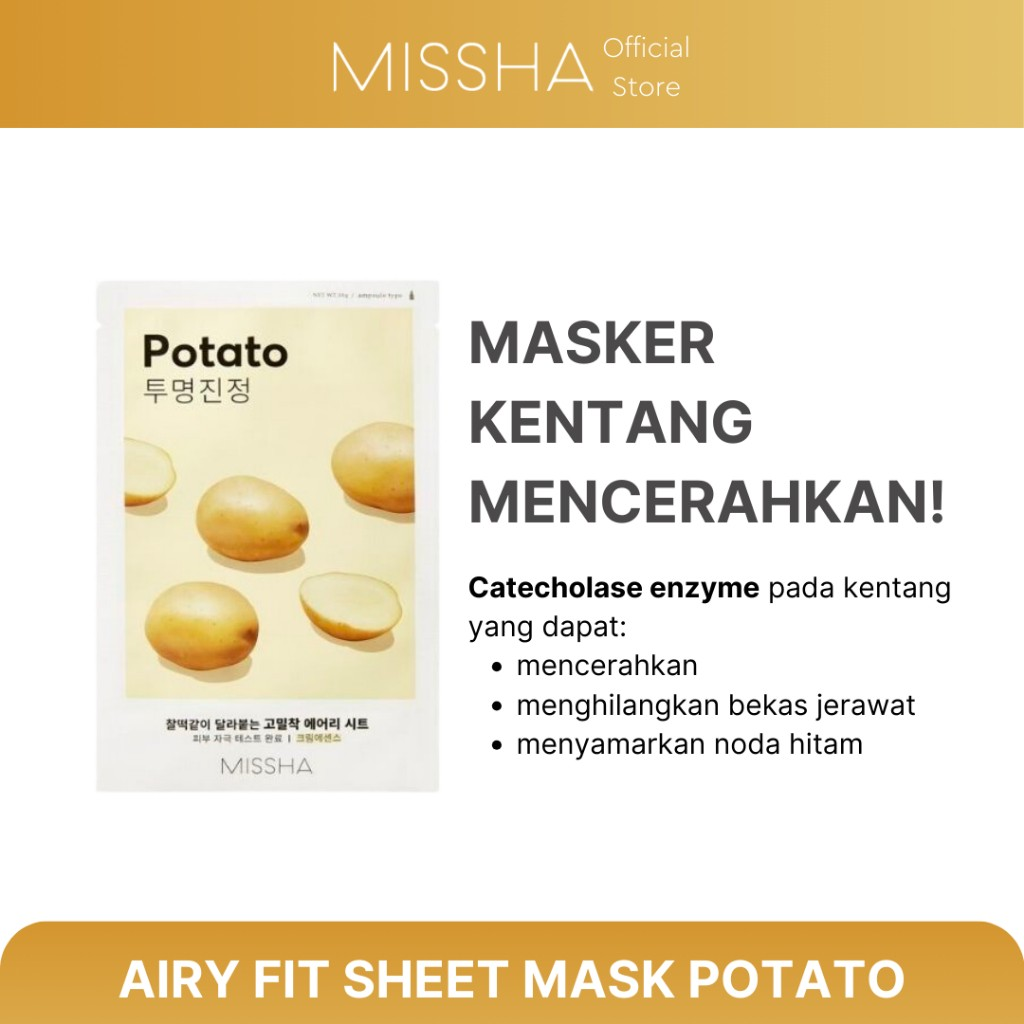Able C&C MISSHA MISSHA Airy Fit Sheet Mask Potato
