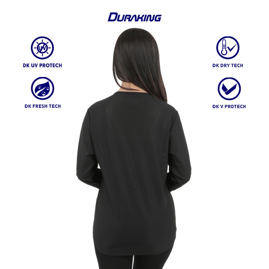 Pancajaya Sejati Duraking Running Jersey Long Sleeve Basic Color Tee