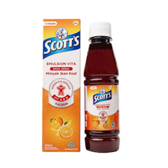 Scott's Emulsion Vita Rasa Jeruk