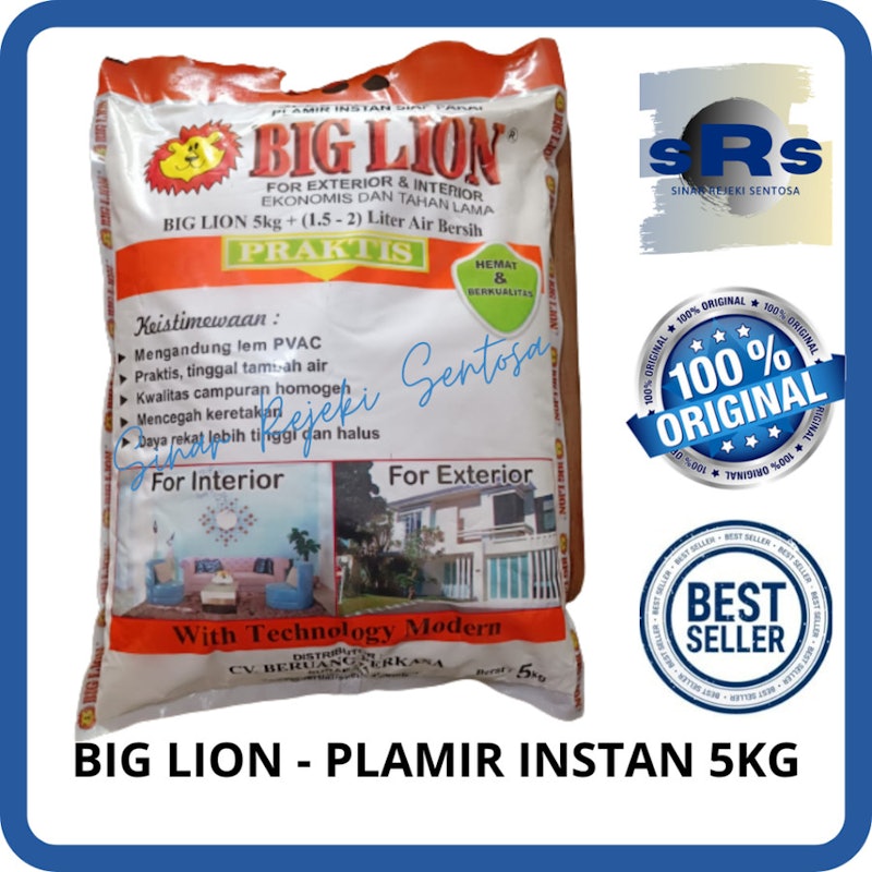 Big Lion Plamir Instan 5 kg 2