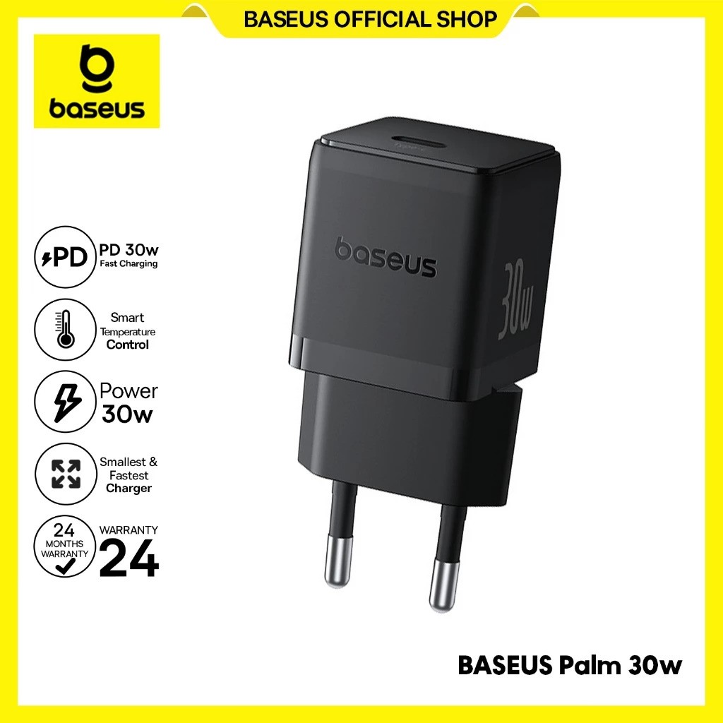 Shenzhen Baseus Technology Baseus Palm Fast Charger 1C 30W EU CCZC30CE