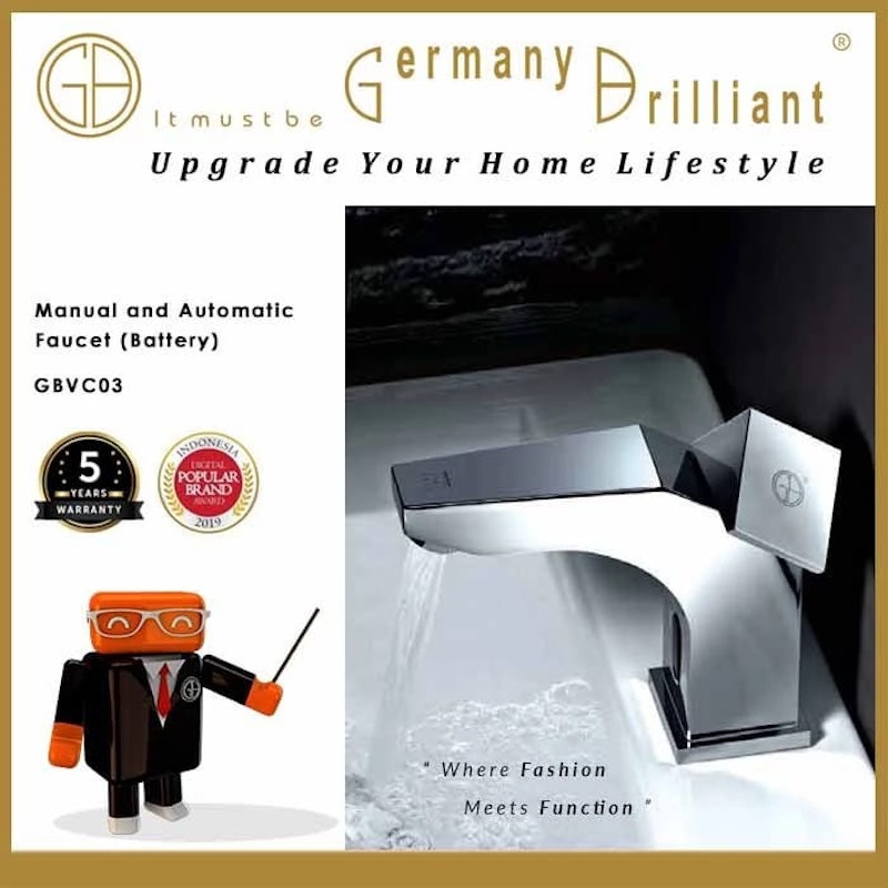 Germany Brilliant Manual and Automatic Faucet (Battery) 3