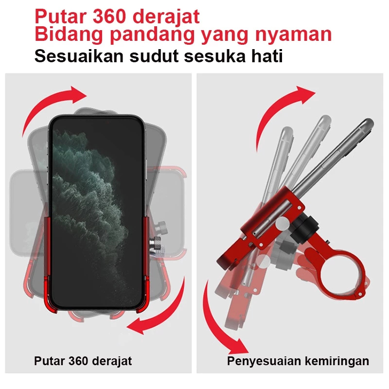  ZACRO Aluminium Aloy Holder Handphone GUB P30