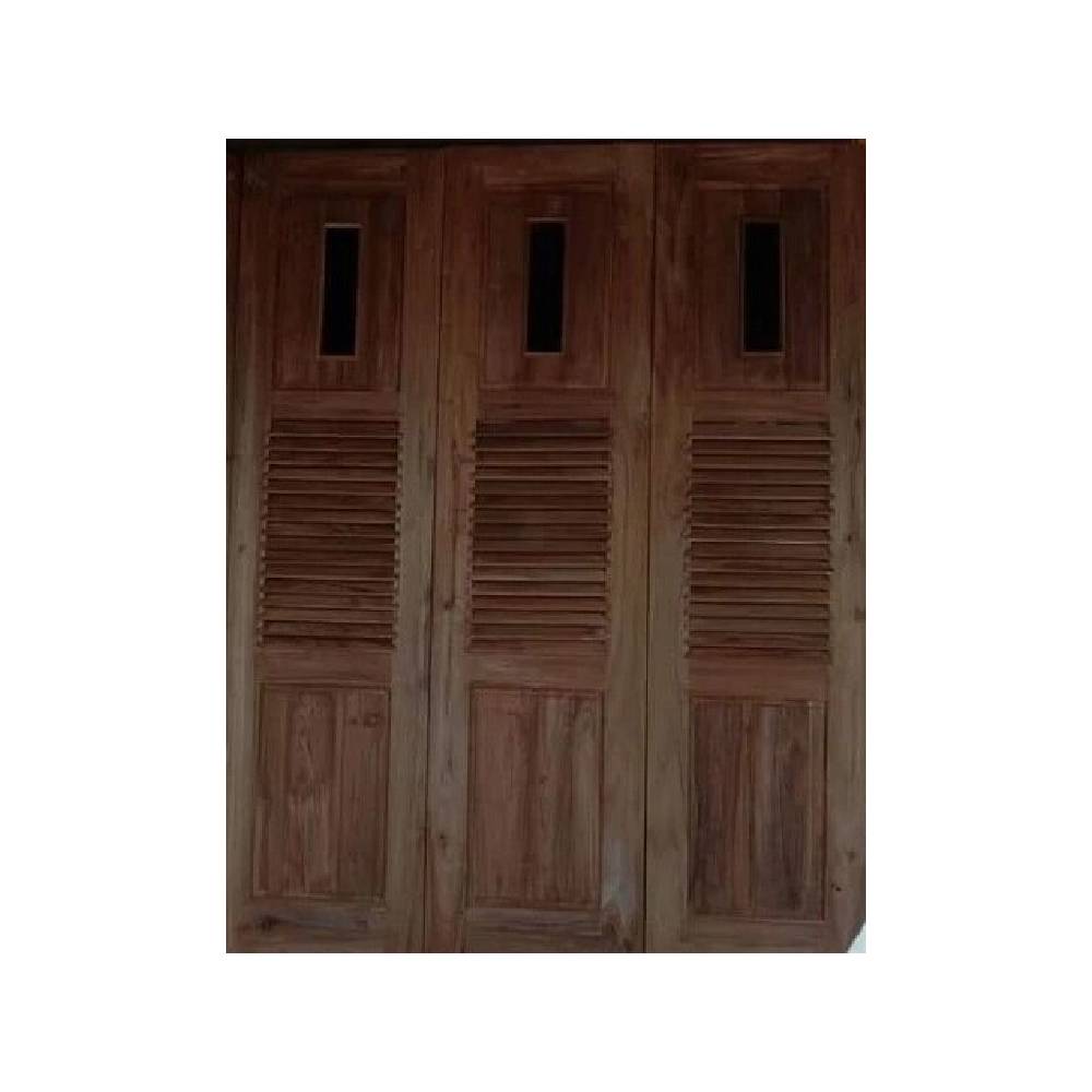 Dua Cahaya Meubel Pintu Garasi Kayu Jati 1