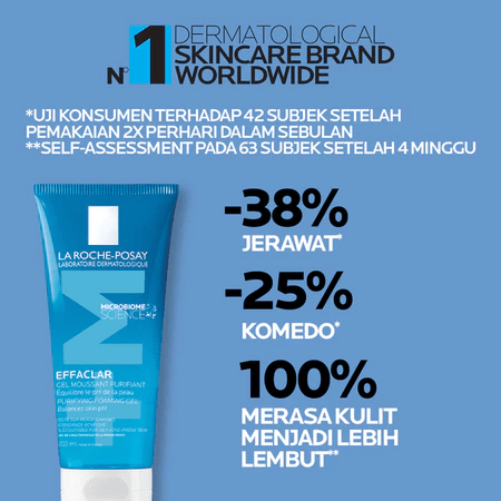 L’Oréal Indonesia La Roche-Posay Effaclar Foaming Gel+M Cleanser