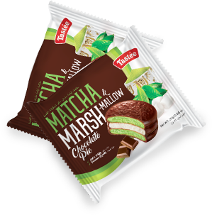 Tasteé Matcha Marshmallow Chocolate Pie