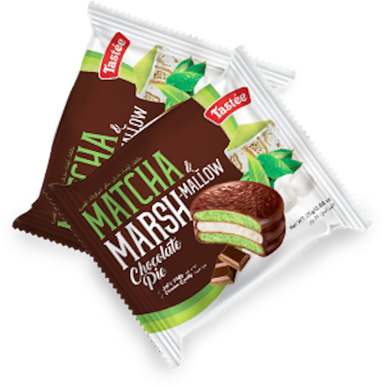 Tasteé Matcha Marshmallow Chocolate Pie 1