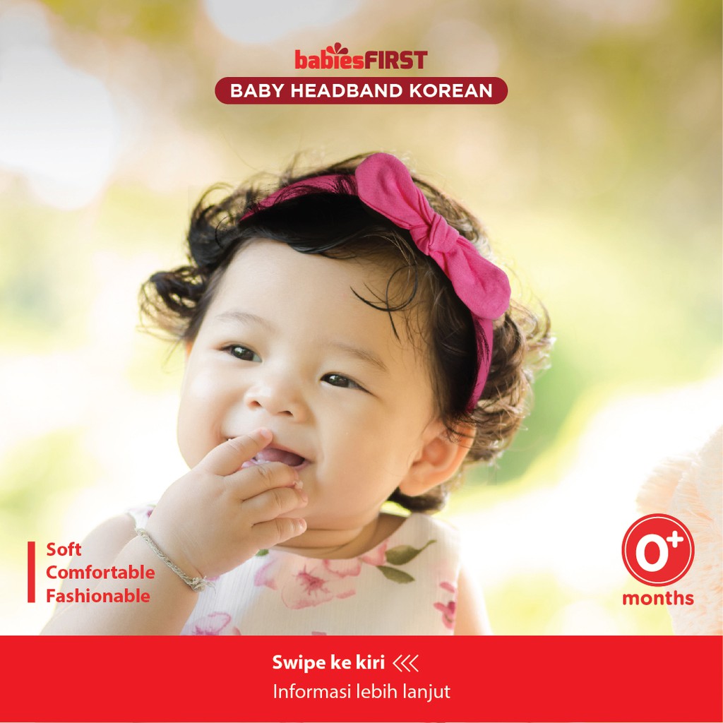 BabiesFirst Headband Korea Isi 3 Motif BF102