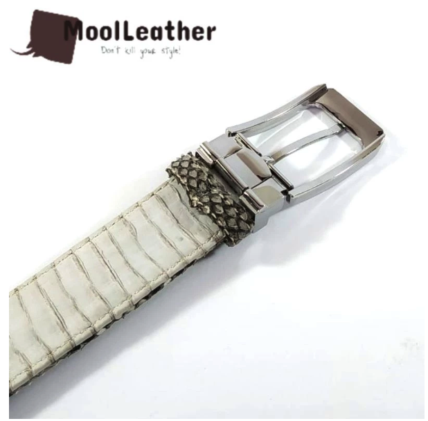  Mool Leather Ikat Pinggang Kulit Ular Phyton