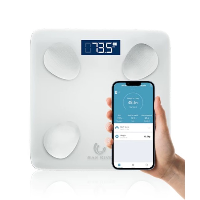 HAN RIVER Smart Body Fat Scale  ｜ HRTZC01WT