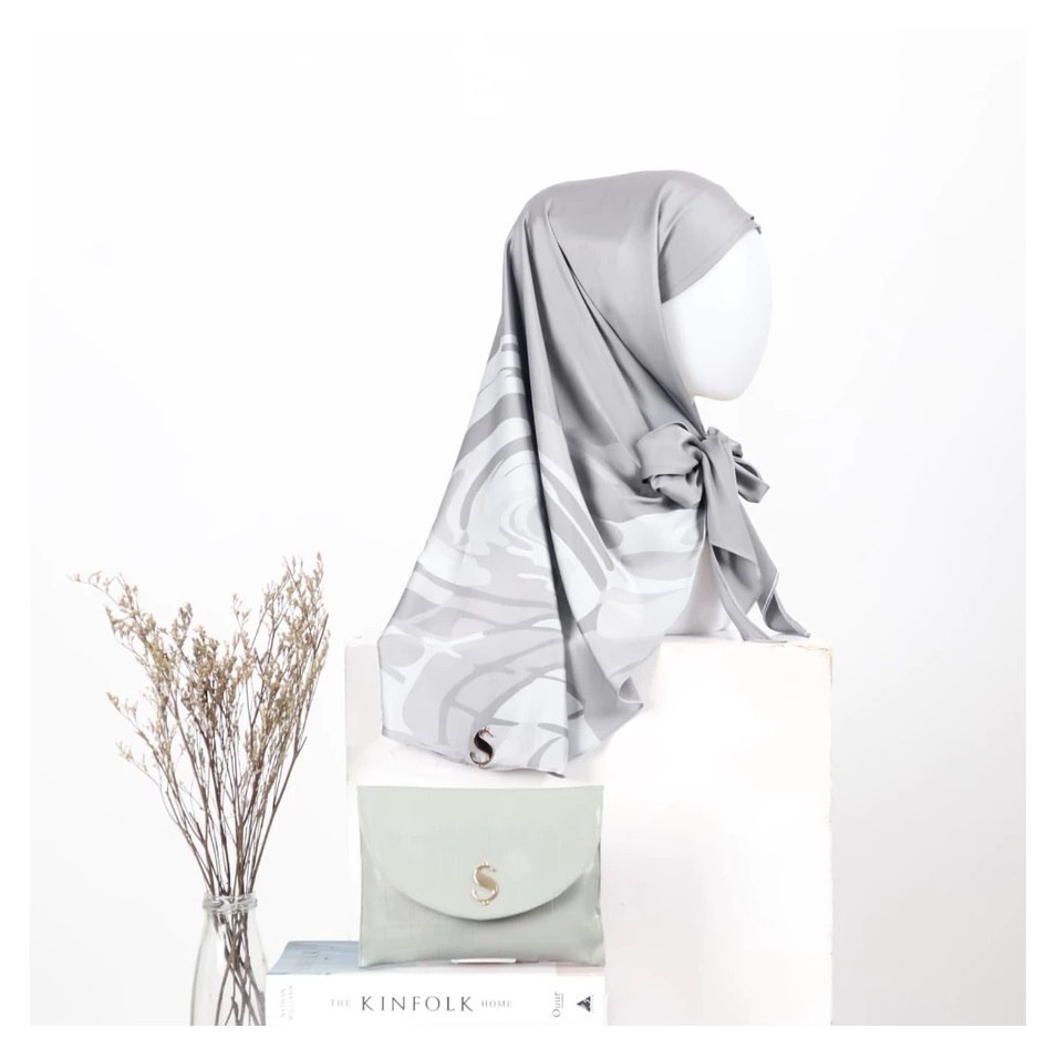 Shade Signature SHADES Ammaya Premium Hijab Print Silk With Inner