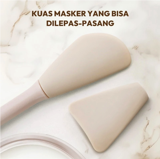 Blue Origin Group OH! SOME La motti Double-Headed Facial Mask Brush