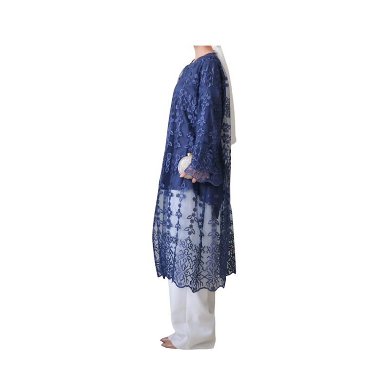 Kiyorawears Syakila Brukat Tunic + Inner Satin 5