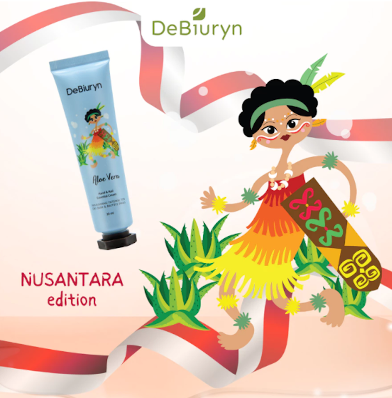 DeBiuryn Hand Nail Aloe Vera Essential Cream