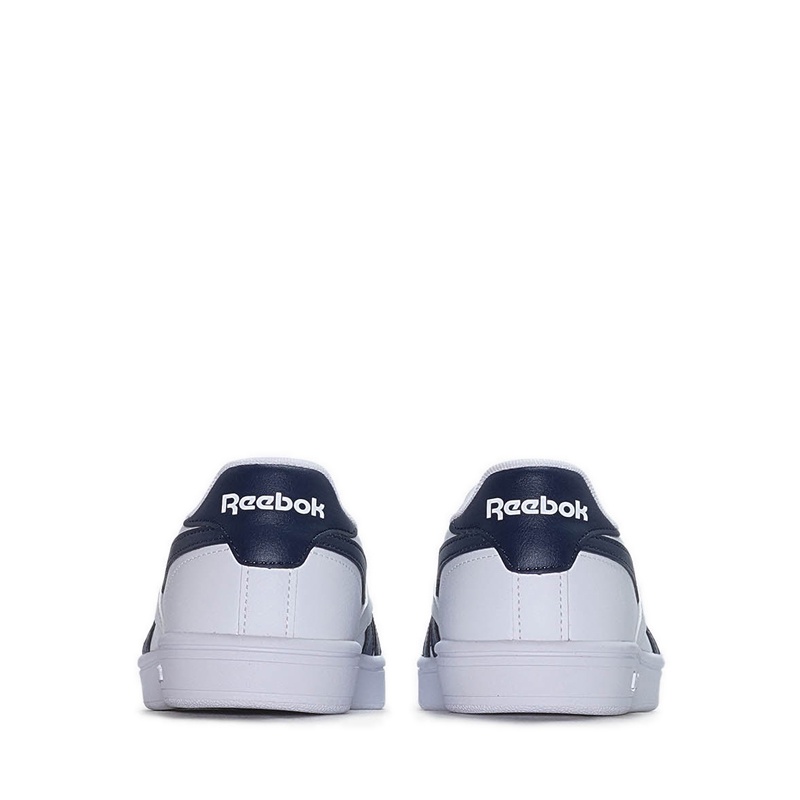 Reebok International Reebok Men Court Retro Sneakers Navy Stripe