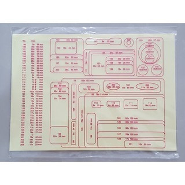 Phoenix Self Adhesive Labels  No. 103