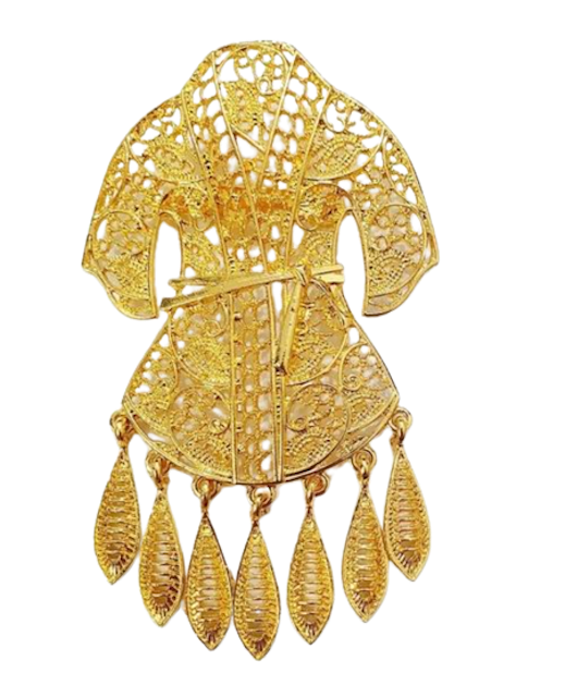 Bros Kebaya Bentuk Baju/Bros Kutubaru