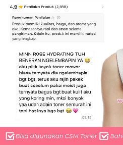  Lea Gloria Hydrating Rose Water & Face Toner