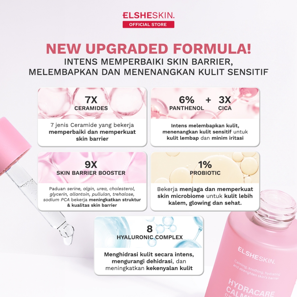 Elshe Estetika Nusantara ElsheSkin Hydracare Calming Serum