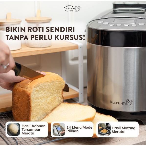 Kurumi Indonesia Kurumi Home Bread Maker KH 301
