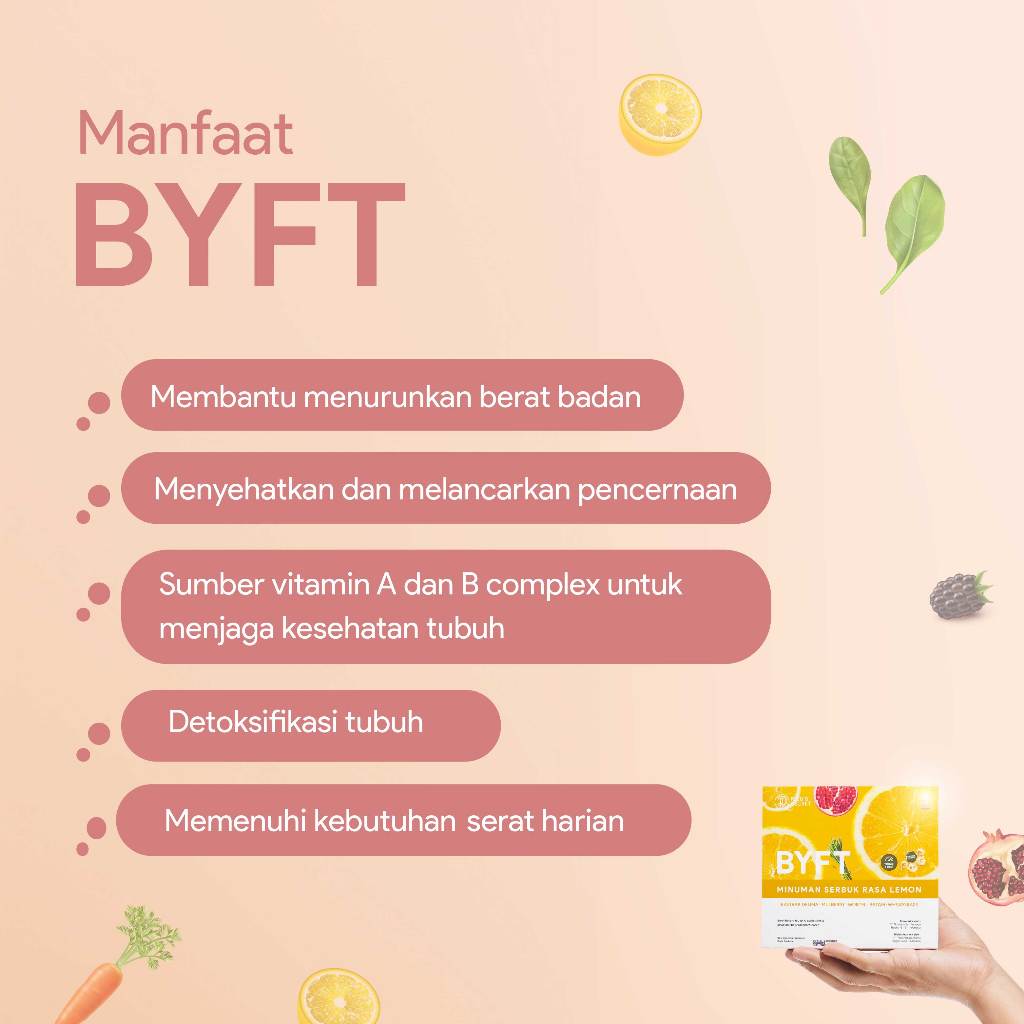 Ricu Perkasa Utama RICU'S SECRET BYFT Minuman Serbuk Rasa Lemon
