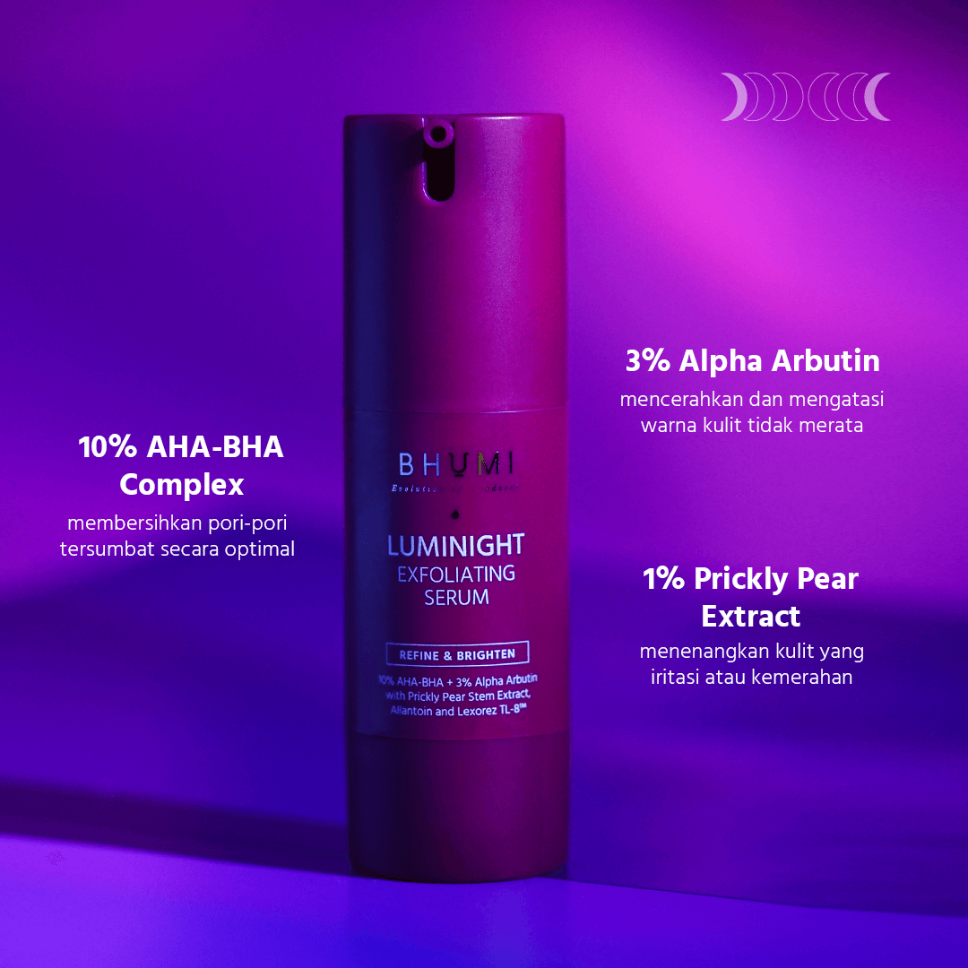 BHUMI Luminight Exfoliating Serum 2