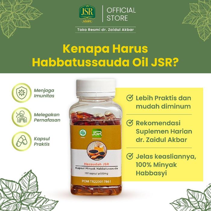 JSR  JSR Hazaudah Habbatussauda Oil