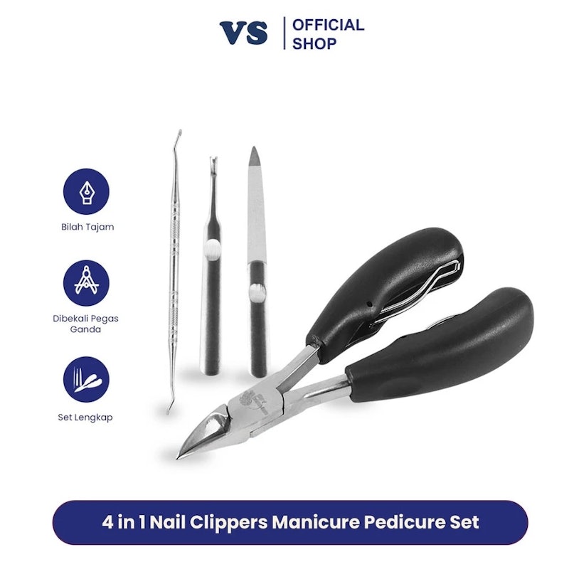 KNIFEZER Set Perawatan Kuku 4 in 1 2
